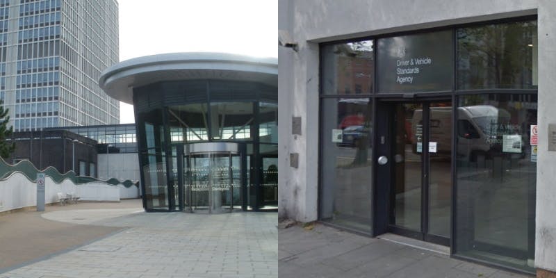 DVLA and DVSA offices