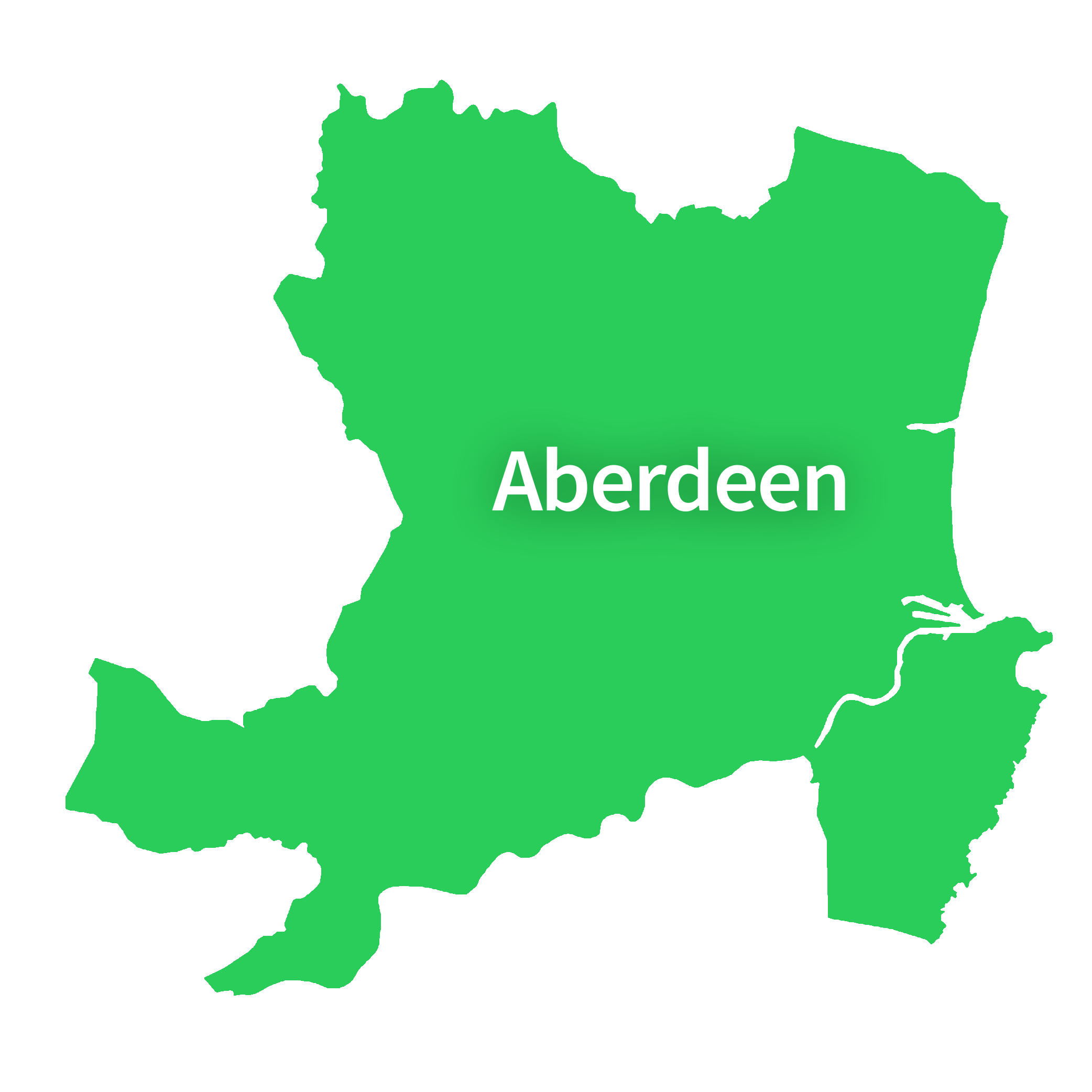 Map of Aberdeen