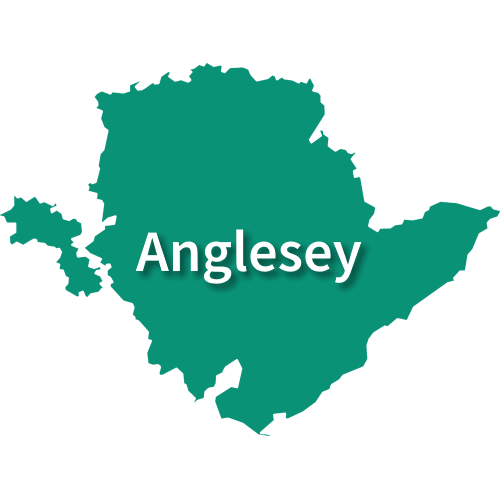 Map of Isle of Anglesey