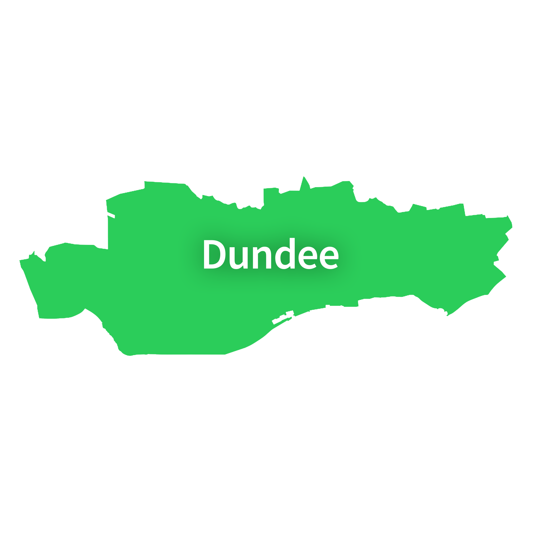 Map of Dundee