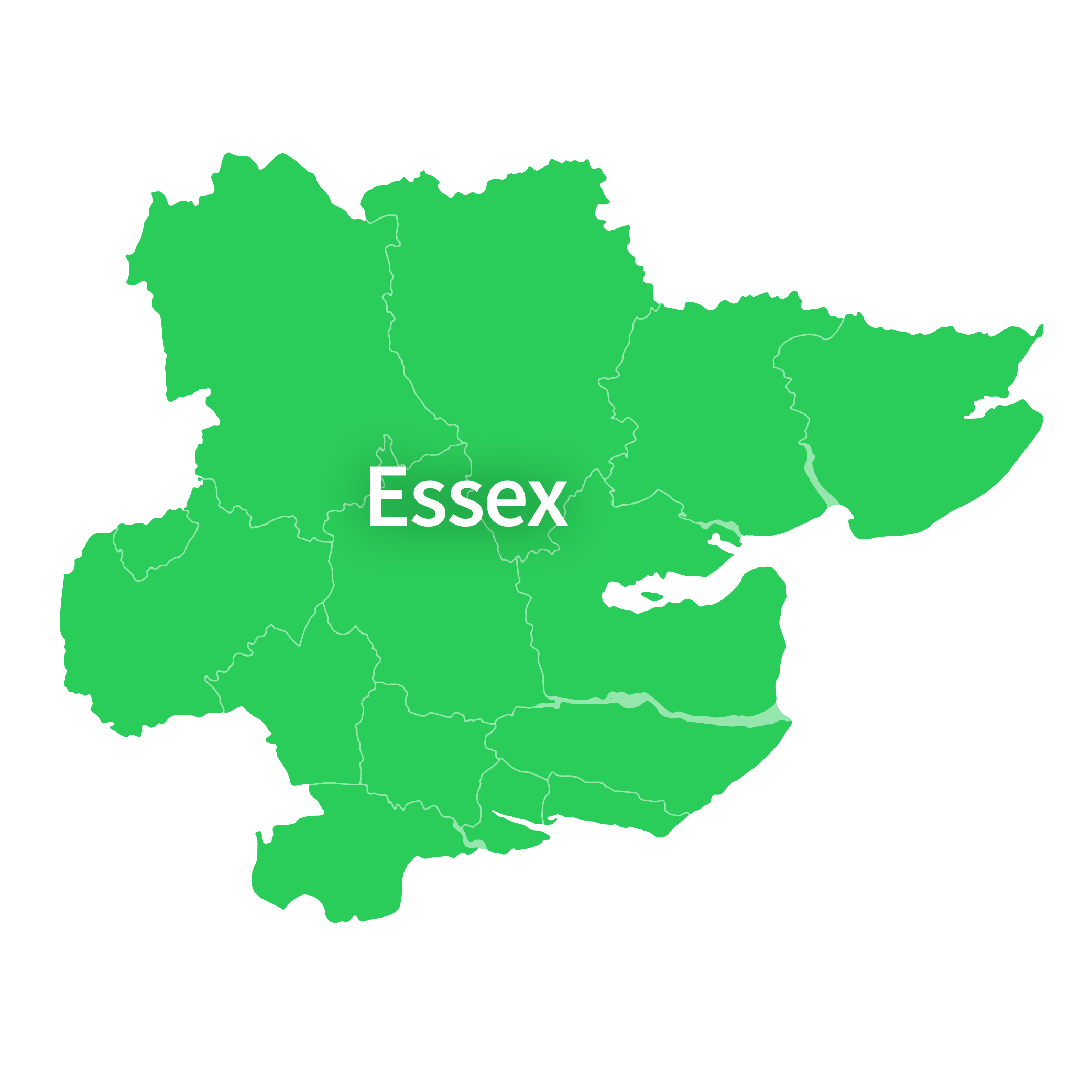 Map of Essex