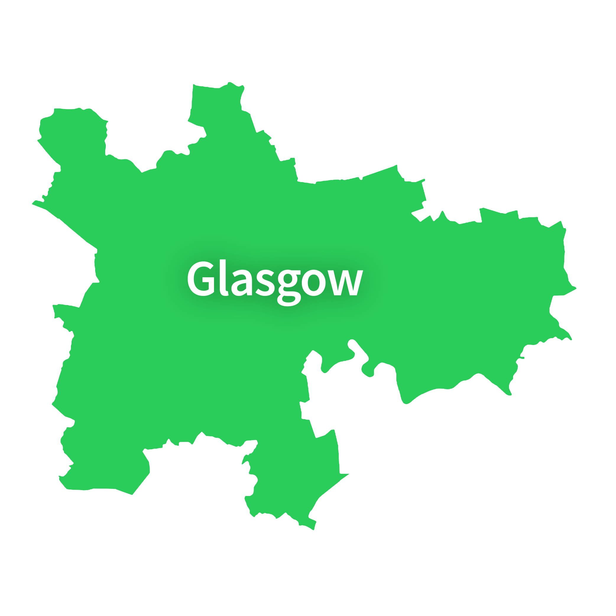 Map of Glasgow