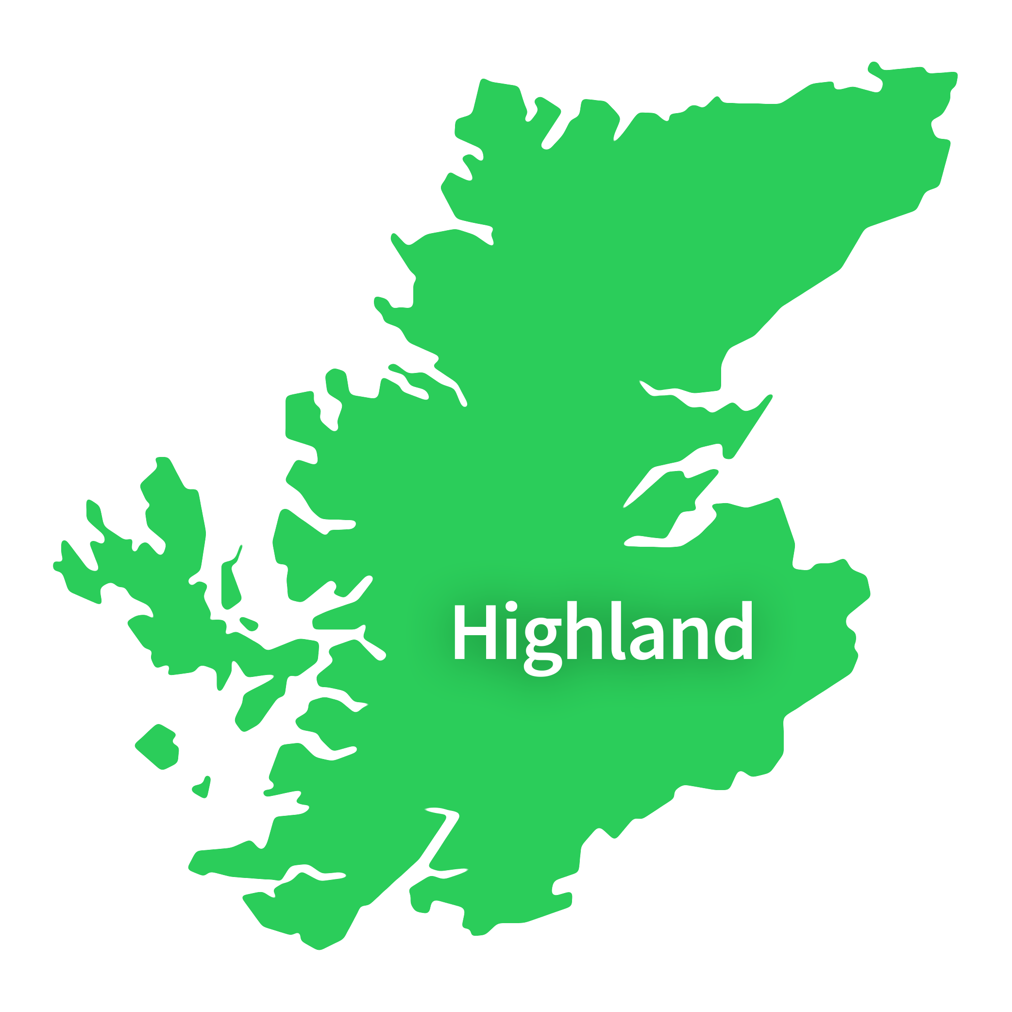 Map of Highland