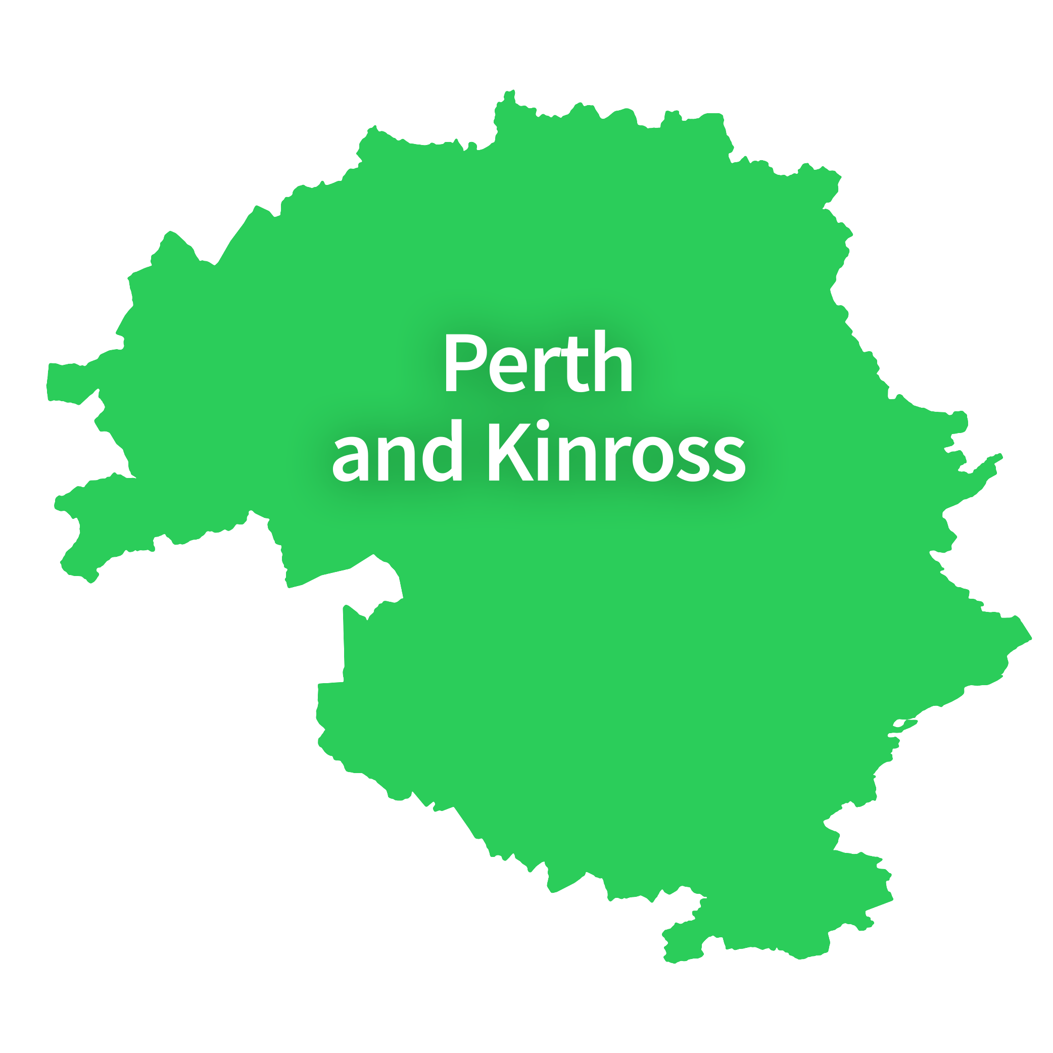 Map of Perth and Kinross