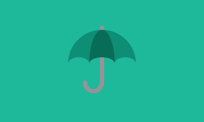 Umbrella representing insurance